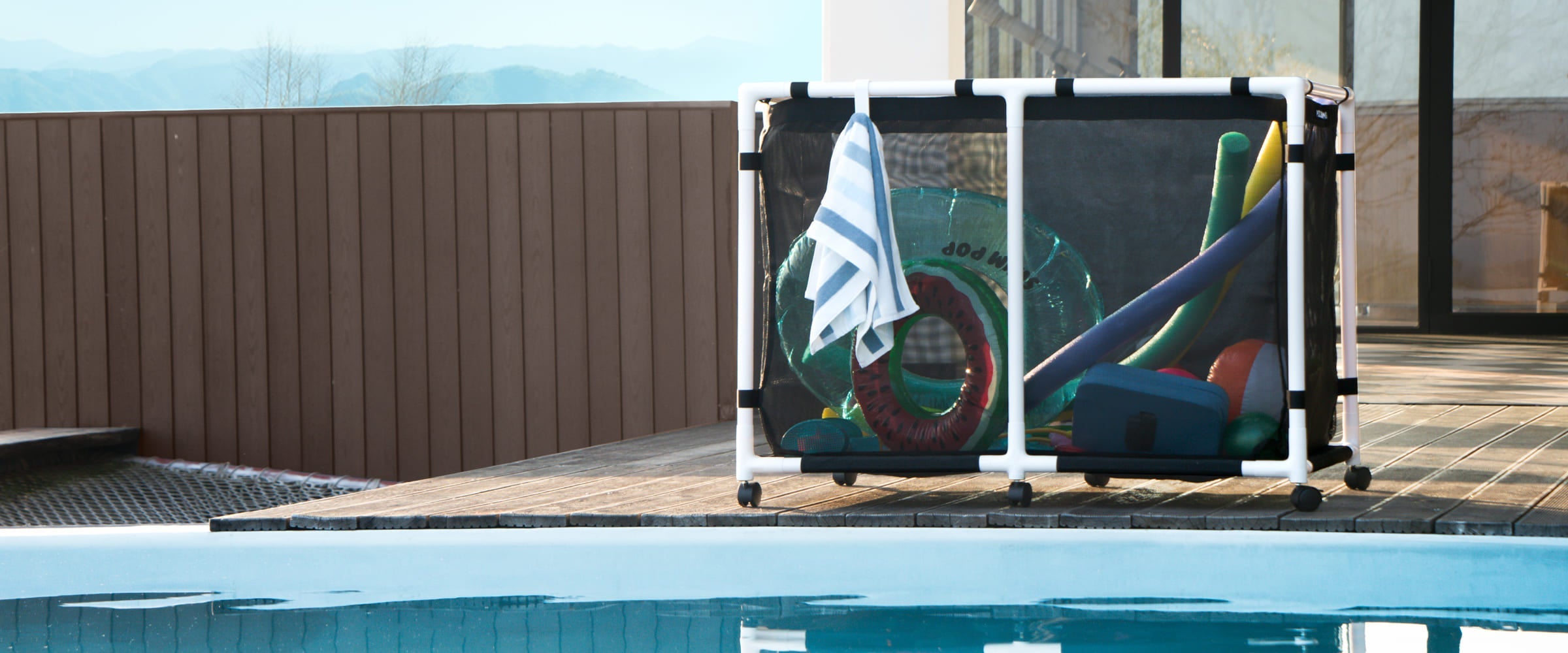 Mesh Storage Bins vs. Solid Deck Boxes: Which is Best for Your Poolside