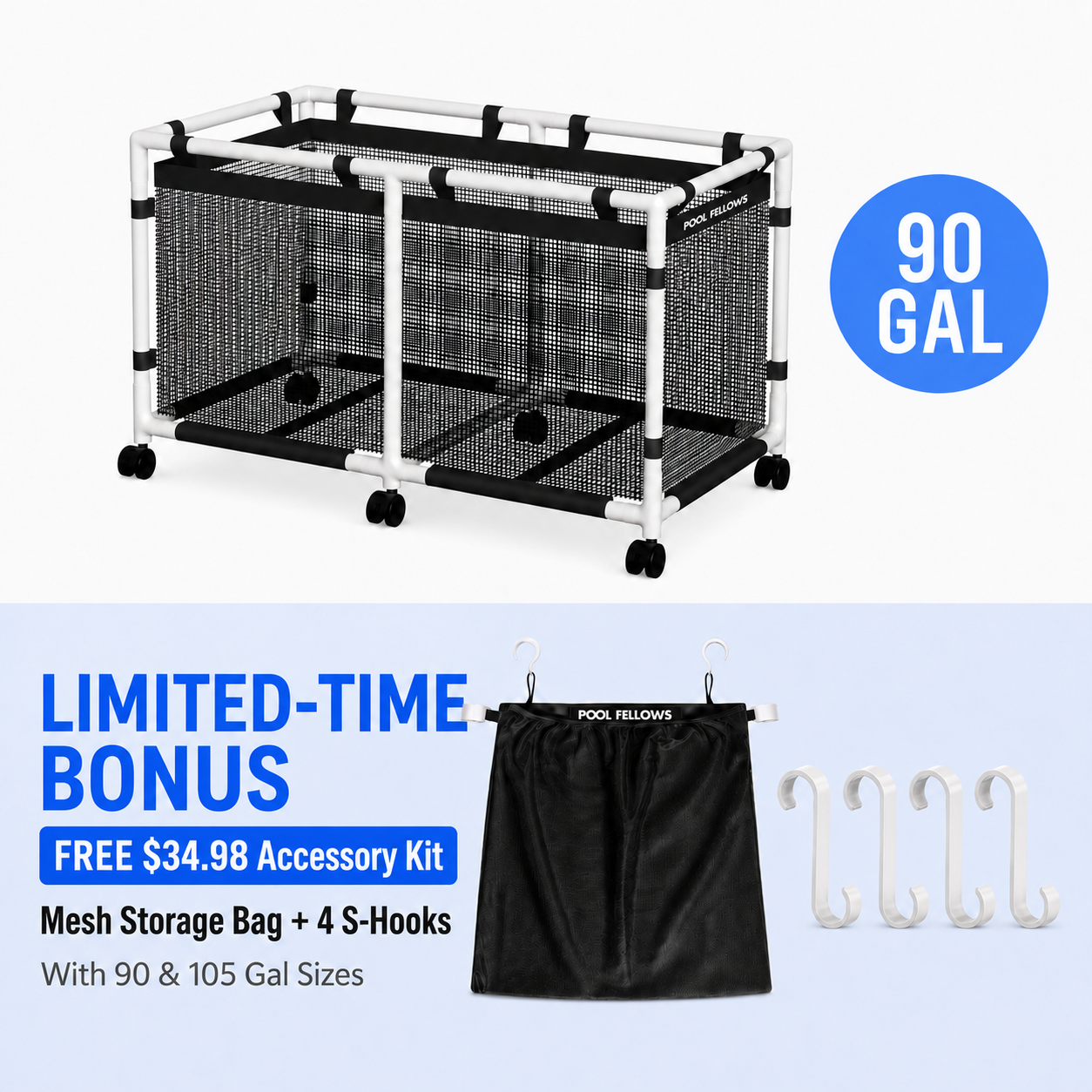 Pool Storage Bin