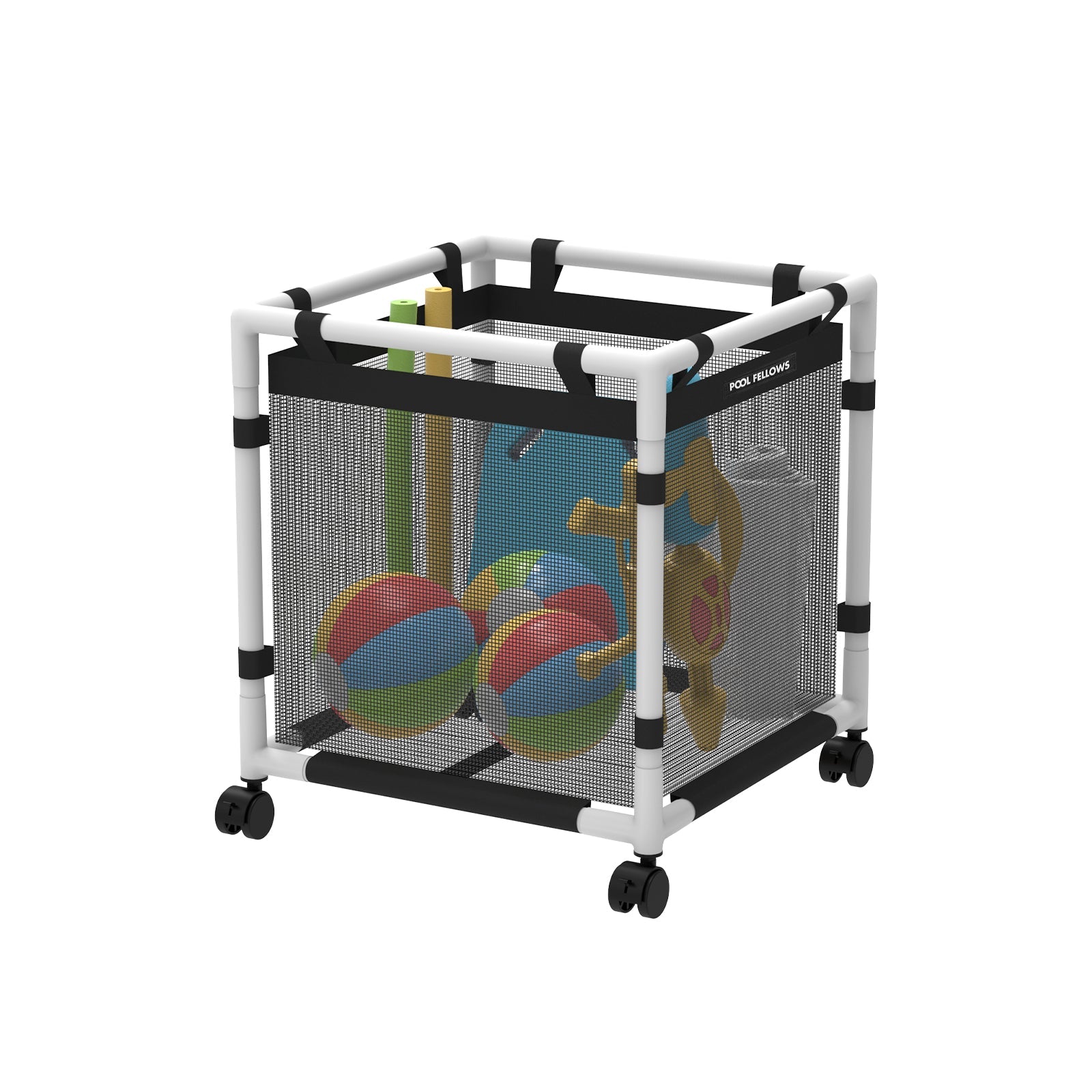 45 Gallons Mesh Pool Storage Bin - Pool Fellows